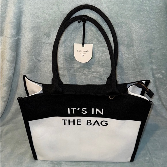 kate spade Handbags - kate spade Black and White Target Tote